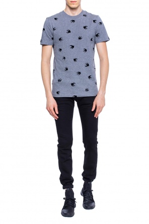 T-shirt z motywem jaskółki, zdjęcie 2 T-shirt z motywem jaskółki od McQ Alexander McQueen